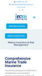 Mobile Screenshot of marineinsurance-ircm.co.uk